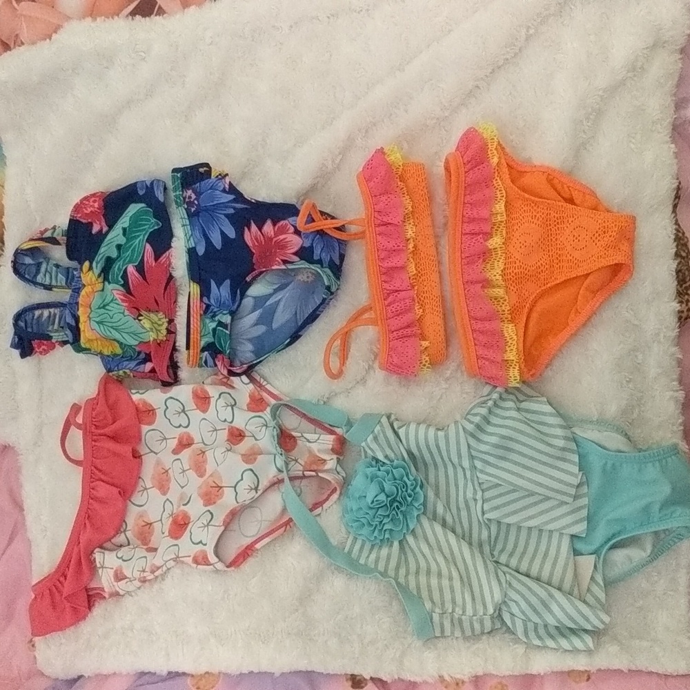 Toddler bathing suit bundle